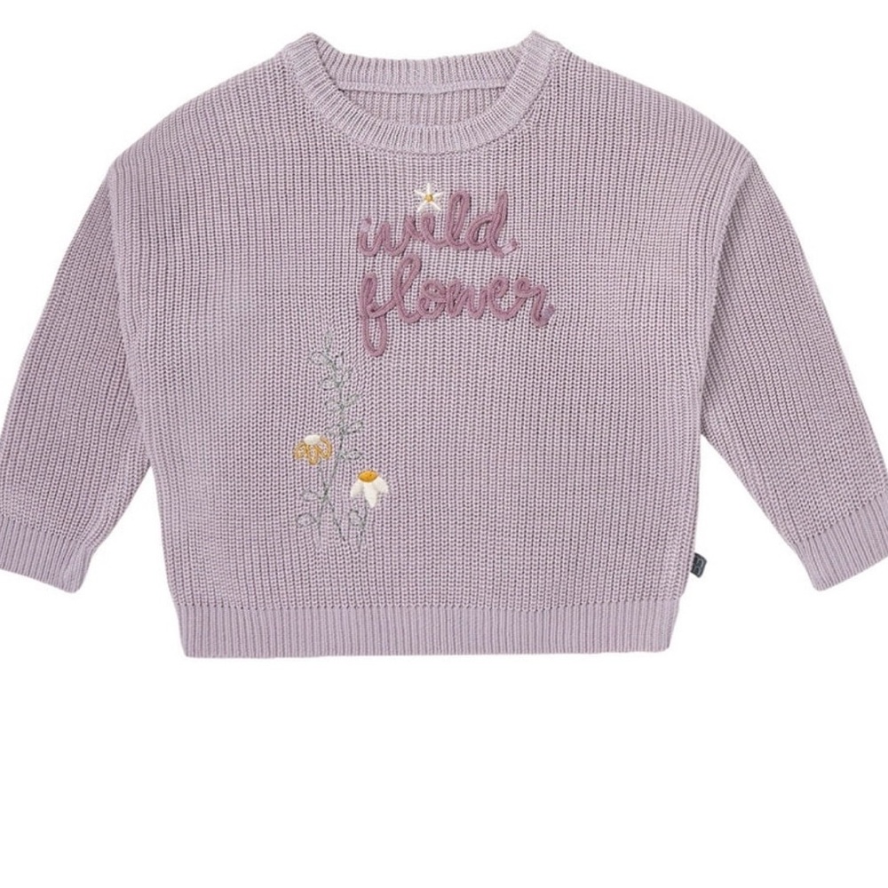 Wildflower Embroidered Sweater